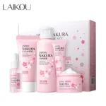 LAIKOU Sakura Kit Skin Care Sets Moisturizing and Reducing Fine Lines